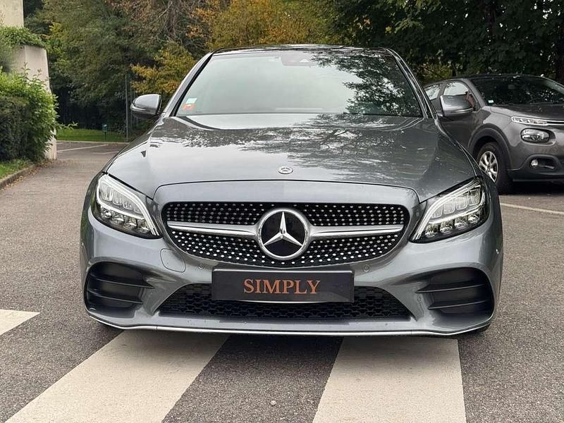 Occasion Mercedes C220 AMG line 194 ch (142 kW) 2019 Gris Berline