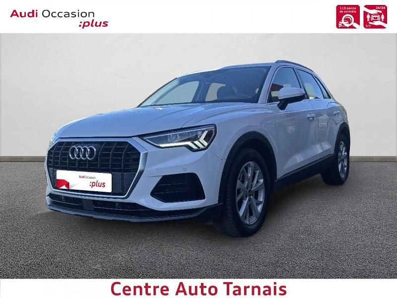 Blanc ibis Utilisé 2021 Audi Q3 Business SUV | 28 989 € (Bon prix) - Image 1/4