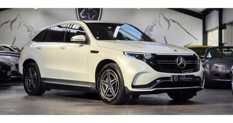 Blanc Utilisé 2020 Mercedes EQC400 AMG line SUV | 37 990 € (Prix juste) - Image 1/4