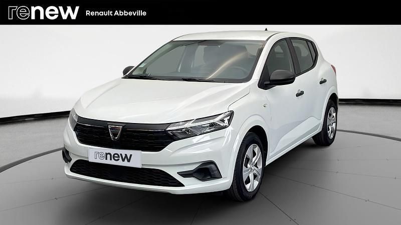 Blanc Utilisé 2022 Dacia Sandero Essentiel Citadine | 12 490 € (Prix juste) - Image 1/4