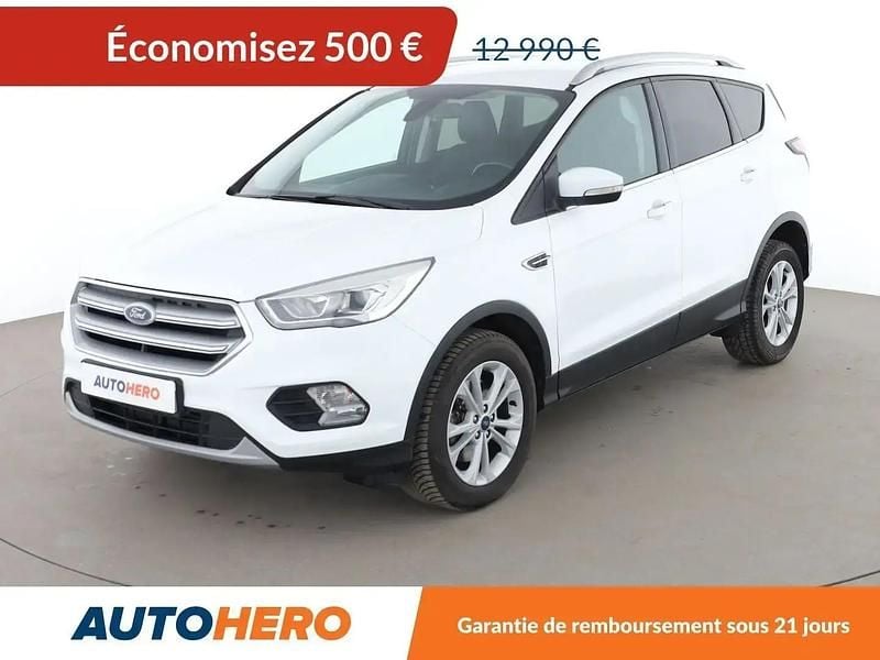 Blanc Occasion 2017 Ford Kuga Titanium SUV | 12 490 € (Prix juste) - Image 1/2