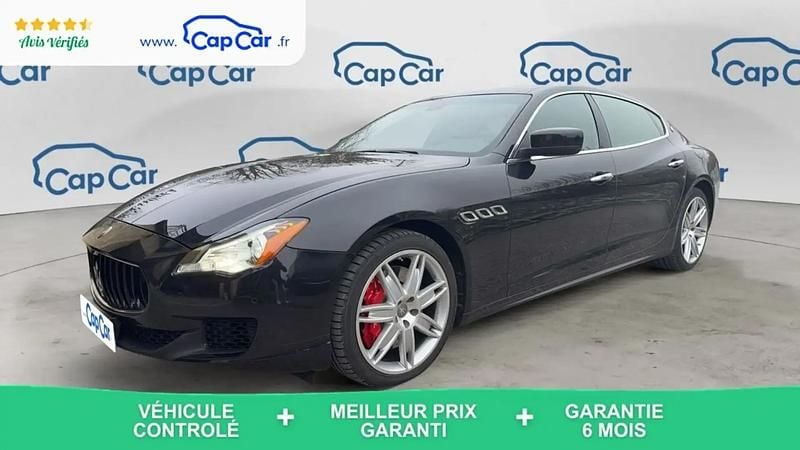Noir Occasion 2013 Maserati Quattroporte Berline | 34 980 € - Image 1/4