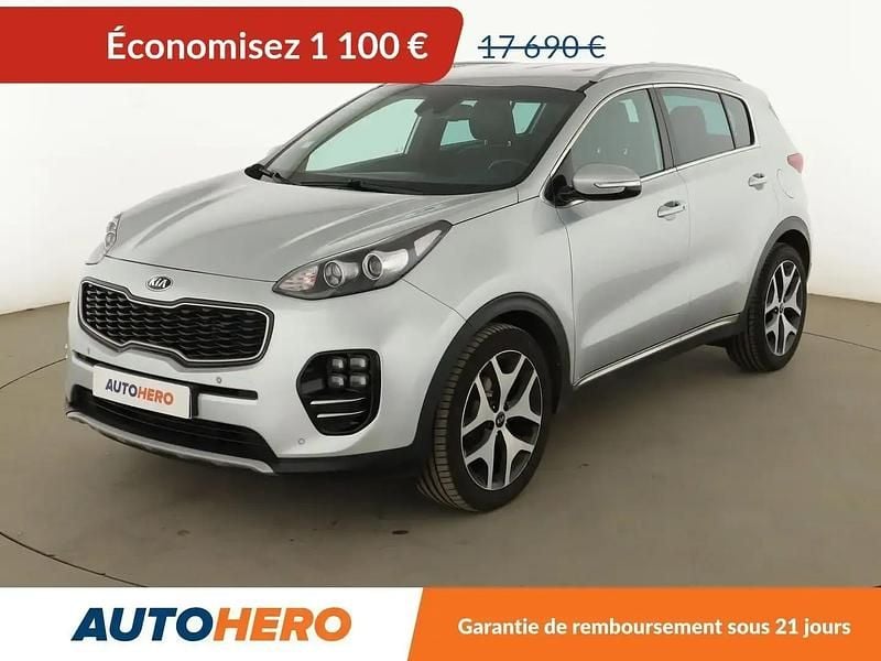 Occasion Kia Sportage GT-Line 141 ch (103 kW) 2017 Gris SUV