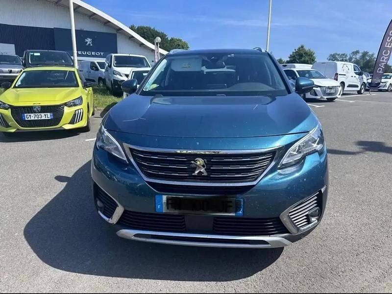 Bleu Utilisé 2020 Peugeot 5008 Allure Monospace | 13 990 € (Bon prix) - Image 1/4