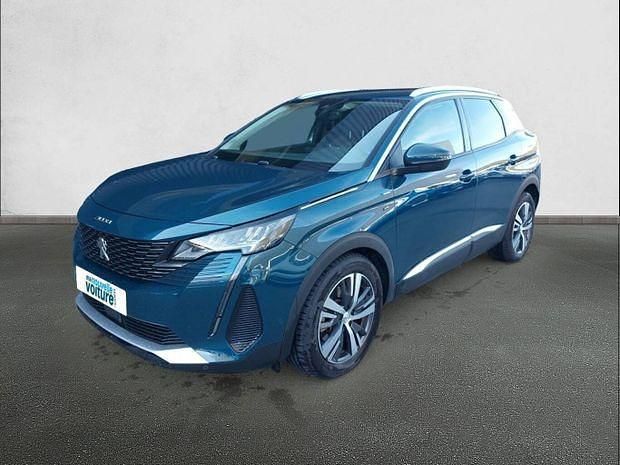 Bleu Utilisé 2021 Peugeot 3008 Allure | 20 990 € (Bon prix) - Image 1/4