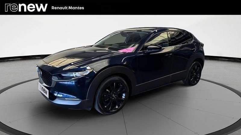 Bleu Occasion 2024 Mazda CX-30 Homura-Line SUV | 27 980 € (Prix juste) - Image 1/4