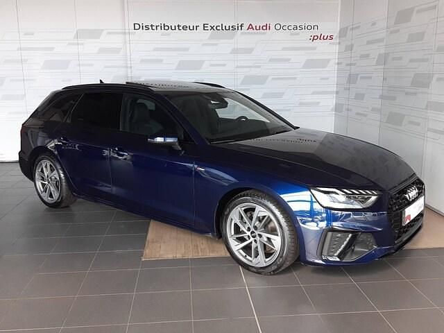 Bleu navarre métallisé Utilisé 2024 Audi A4 Competition Break | 41 900 € (Super prix) - Image 1/4