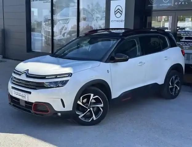 Blanc Occasion 2021 Citroën C5 Aircross SUV | 19 970 € (Bon prix) - Image 1/4