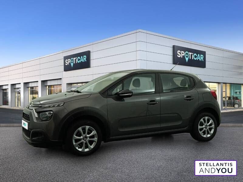 Gris Utilisé 2023 Citroën C3 Citadine | 12 790 € (Prix juste) - Image 1/4