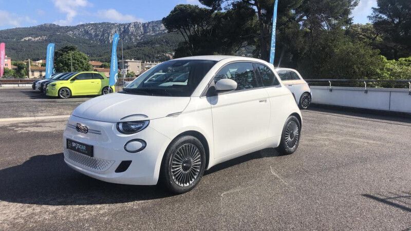 Blanc Utilisé 2022 Fiat 500e Citadine | 14 900 € (Bon prix) - Image 1/4