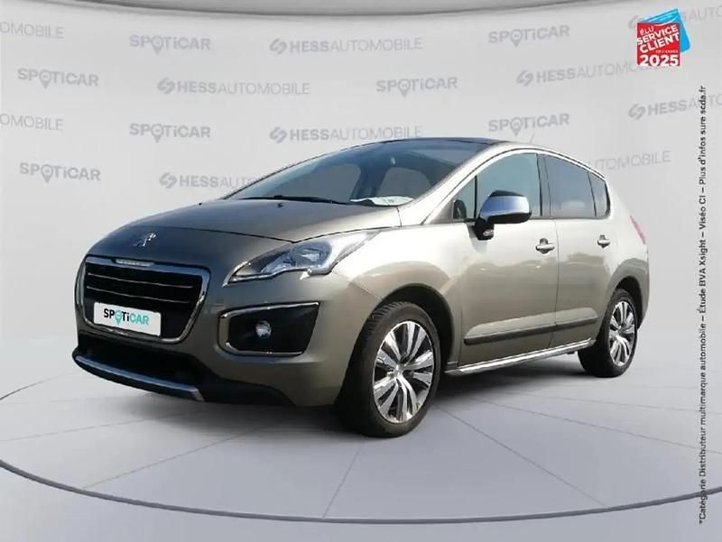 Gris Utilisé 2016 Peugeot 3008 Allure SUV | 9 499 € (Prix juste) - Image 1/4