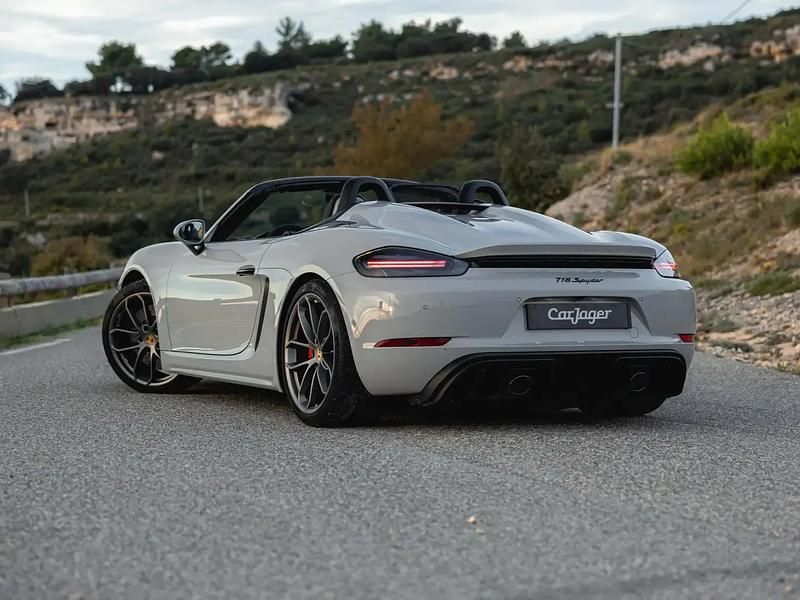 Occasion Porsche 718 Spyder 420 ch (308 kW) 2022 Gris Cabriolet