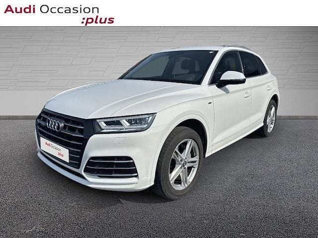 Blanc ibis Utilisé 2020 Audi Q5 S-Line SUV | 36 990 € (Bon prix) - Image 1/4