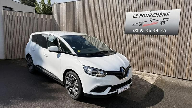 Blanc Utilisé 2020 Renault Grand Scénic IV Business Monospace | 15 990 € (Prix juste) - Image 1/4