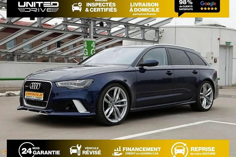 Bleu Utilisé 2013 Audi RS6 Sport Break | 52 400 € (Super prix) - Image 1/4