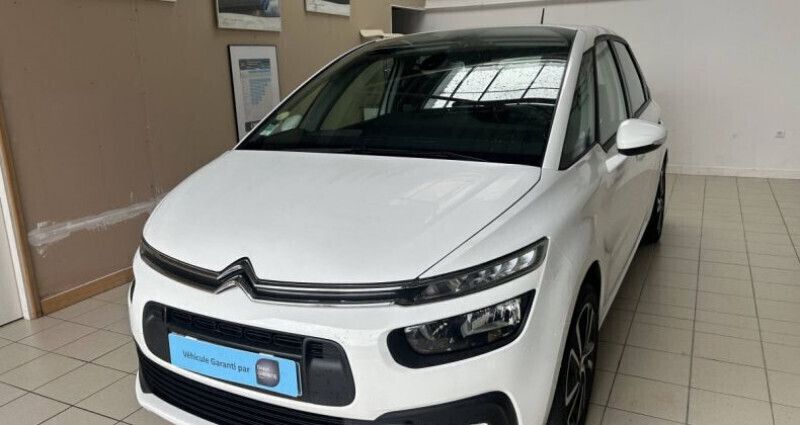 Blanc Utilisé 2021 Citroën C4 SpaceTourer Feel Monospace | 9 890 € (Bon prix) - Image 1/4