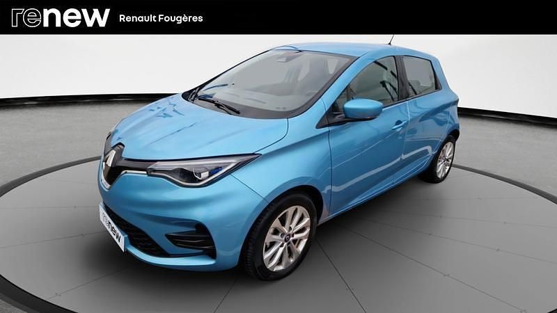 Bleu Utilisé 2020 Renault Zoe Zen Citadine | 9 990 € (Prix juste) - Image 1/4