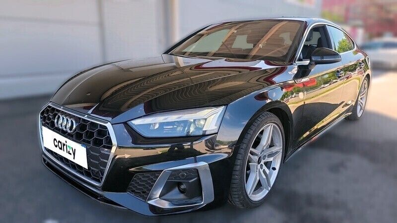 Noir Utilisé 2023 Audi A5 Sportback S-Line Berline | 46 490 € (Prix assez cher) - Image 1/4