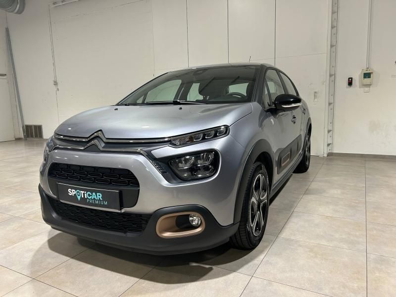 Gris Utilisé 2023 Citroën C3 PureTech Citadine | 12 689 € (Prix juste) - Image 1/3