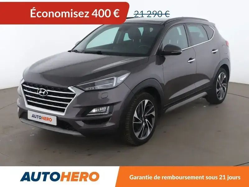 Gris Utilisé 2018 Hyundai Tucson SUV | 20 590 € (Prix juste) - Image 1/2