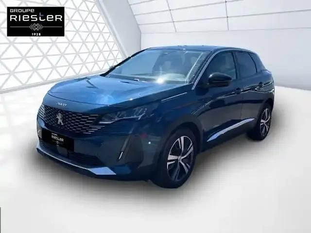 Bleu Utilisé 2022 Peugeot 3008 Allure | 24 880 € (Prix juste) - Image 1/4