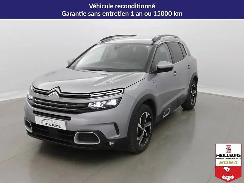Gris Utilisé 2021 Citroën C5 Aircross Shine SUV | 21 900 € (Bon prix) - Image 1/4