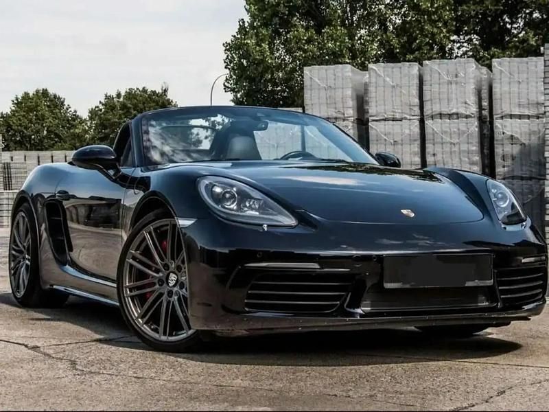 Noir Utilisé 2017 Porsche 718 Boxster Cabriolet | 61 718 € - Image 1/4