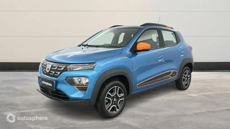 Bleu Utilisé 2021 Dacia Spring Comfort Plus Citadine | 10 999 € (Prix assez cher) - Image 1/4