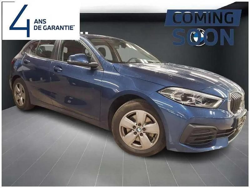 Bleu Utilisé 2021 BMW 116 Citadine | 21 528 € (Prix juste) - Image 1/4