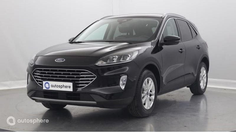 Noir Utilisé 2020 Ford Kuga Titanium SUV | 20 999 € (Prix assez cher) - Image 1/4