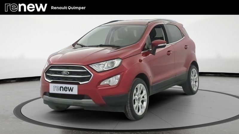 Rouge Utilisé 2020 Ford Ecosport Titanium SUV | 14 800 € (Prix juste) - Image 1/4