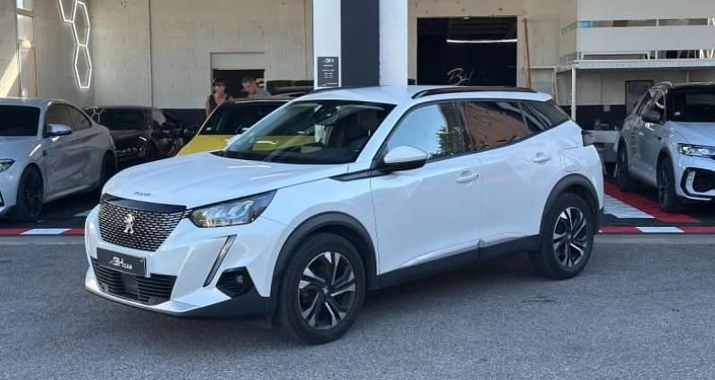 Blanc Utilisé 2021 Peugeot 2008 Allure SUV | 16 490 € (Prix juste) - Image 1/4