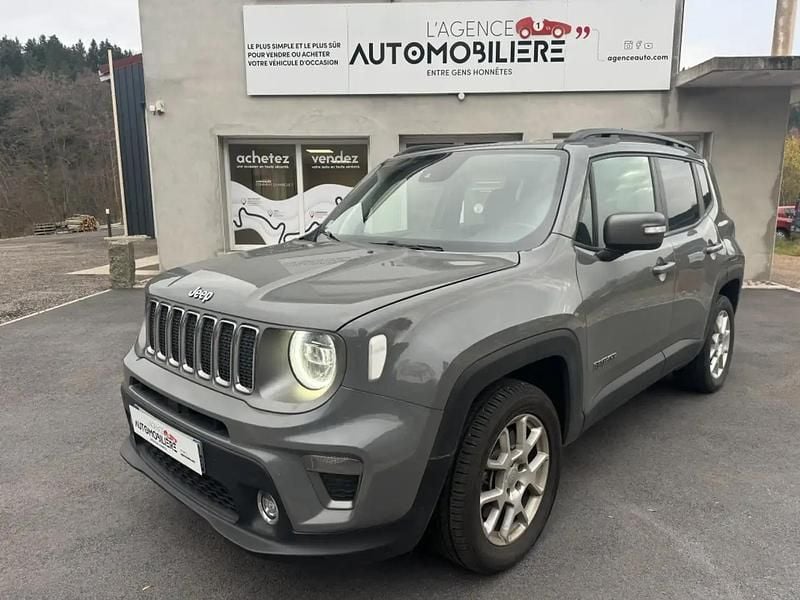 Occasion Jeep Renegade Limited 131 ch (96 kW) 2020 Gris SUV