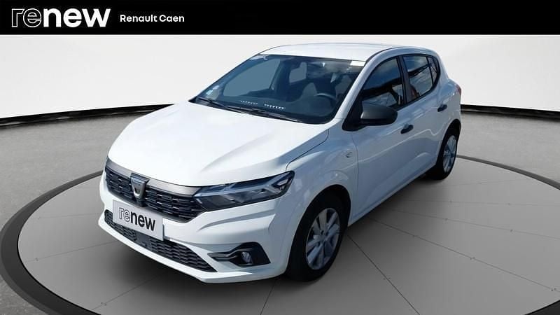 Blanc Utilisé 2021 Dacia Sandero Essentiel Citadine | 10 990 € (Super prix) - Image 1/4