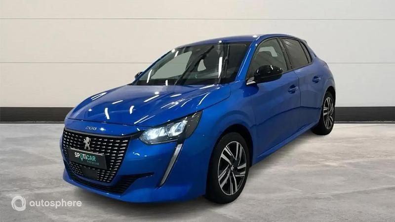 Bleu Occasion 2022 Peugeot 208 Allure Citadine | 15 999 € (Prix juste) - Image 1/4