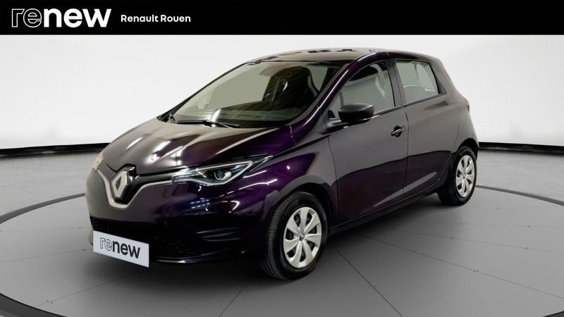 Violet Utilisé 2021 Renault Zoe Life Citadine | 12 990 € (Prix juste) - Image 1/4