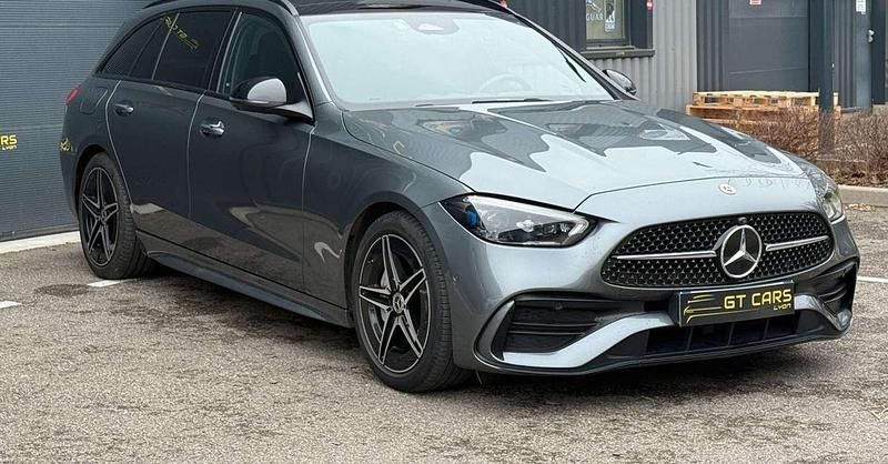 Occasion Mercedes C200 AMG line 205 ch (150 kW) 2022 Gris Break