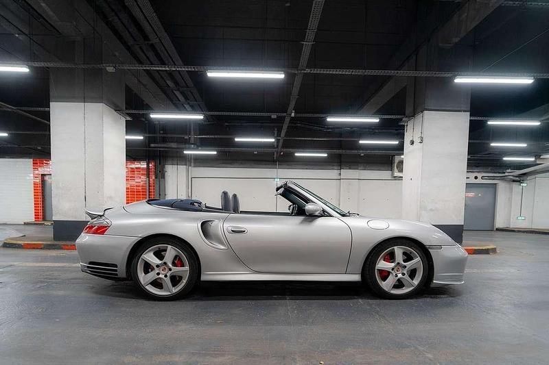 Occasion Porsche 996 Turbo 420 ch (308 kW) 2004 Argent Cabriolet