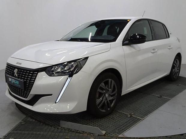 Blanc Utilisé 2022 Peugeot 208 Style Citadine | 12 790 € (Prix juste) - Image 1/4
