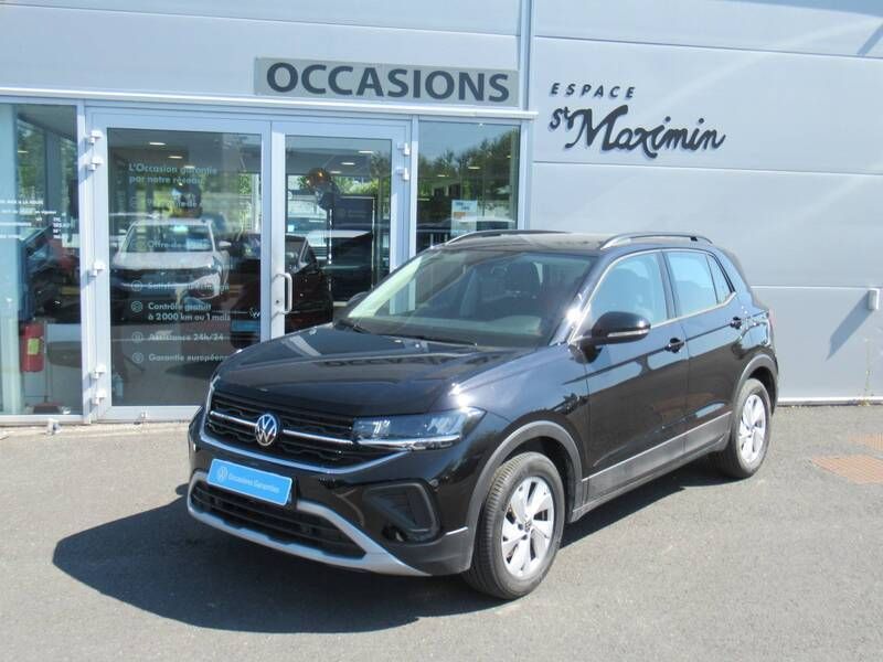 Noir Utilisé 2024 VW T-Cross Life SUV | 21 990 € (Prix juste) - Image 1/3