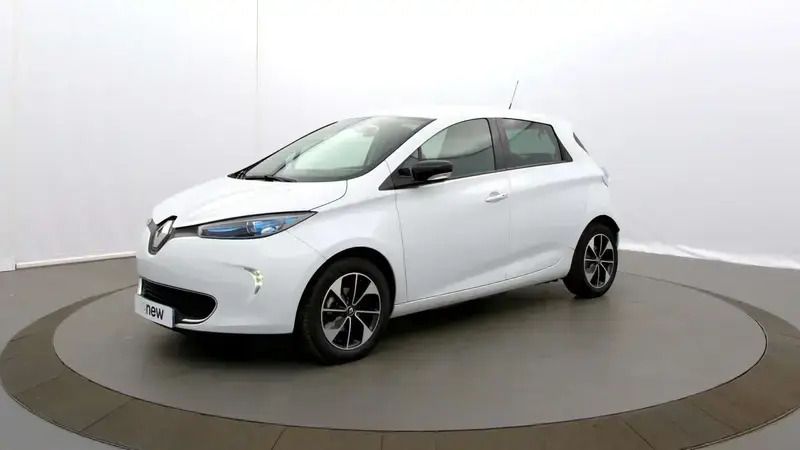Blanc Utilisé 2019 Renault Zoe Intens Citadine | 8 490 € (Super prix) - Image 1/4
