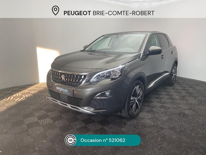 Gris Utilisé 2020 Peugeot 3008 Allure SUV | 12 980 € (Bon prix) - Image 1/4