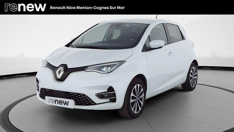 Blanc Utilisé 2019 Renault Zoe Intens Citadine | 8 299 € (Bon prix) - Image 1/4