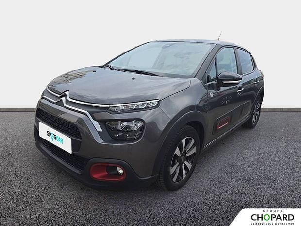 Gris Utilisé 2021 Citroën C3 Citadine | 10 990 € (Prix juste) - Image 1/4