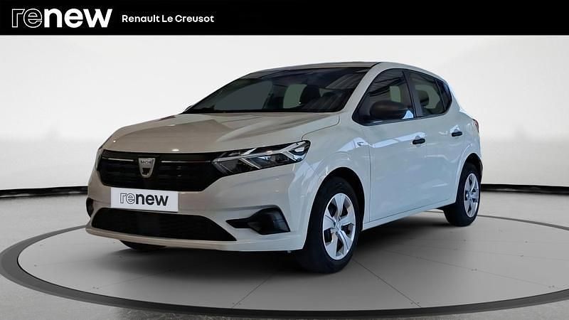 Blanc Utilisé 2022 Dacia Sandero Essentiel Citadine | 10 690 € (Super prix) - Image 1/4