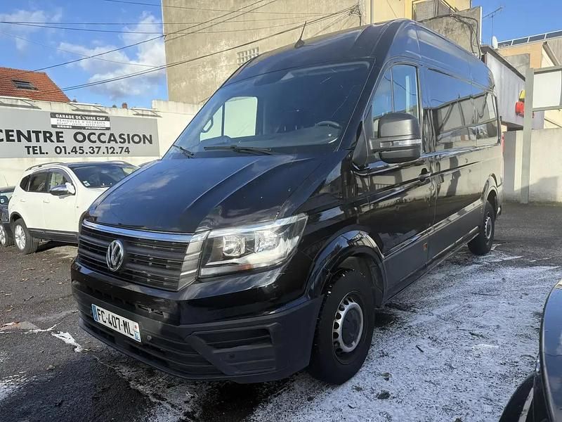 Noir Occasion 2018 VW Crafter Business Van | 12 900 € (Prix assez cher) - Image 1/4