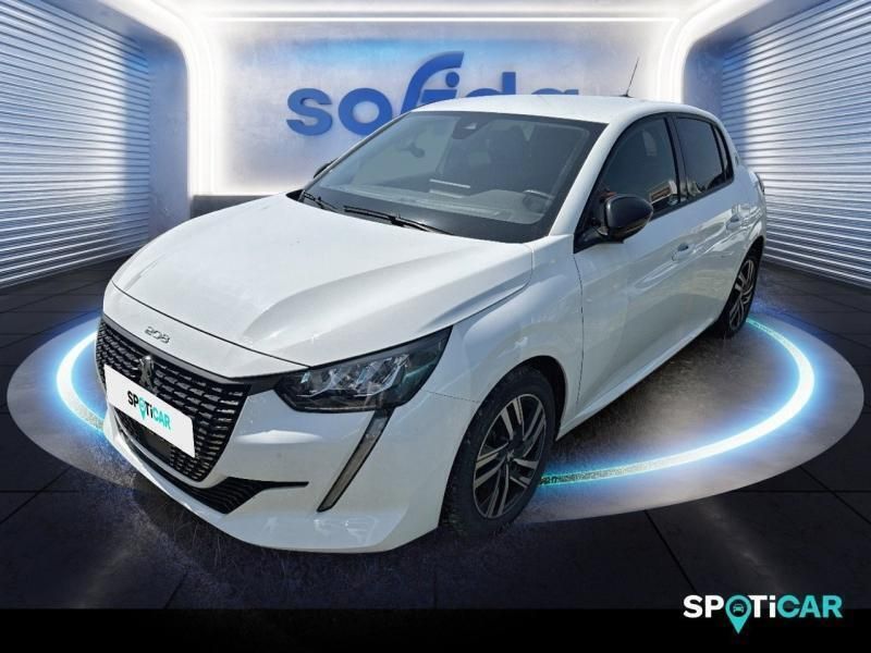 Blanc Utilisé 2022 Peugeot 208 S Citadine | 14 990 € (Prix juste) - Image 1/3