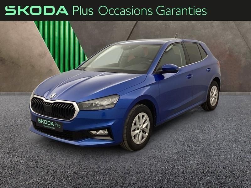 Bleu racing métallisé Utilisé 2024 Skoda Fabia Selection Berline | 20 970 € (Bon prix) - Image 1/4