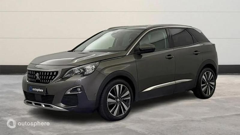 Gris Utilisé 2019 Peugeot 3008 Allure SUV | 17 999 € (Prix juste) - Image 1/4
