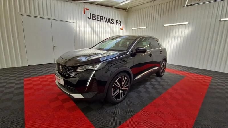 Noir Utilisé 2022 Peugeot 3008 GT SUV | 19 990 € (Super prix) - Image 1/4